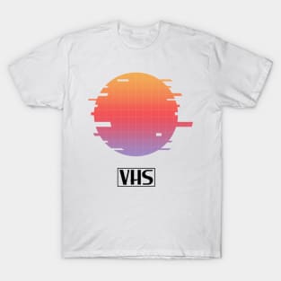 VHS Cassette Glitch T-Shirt